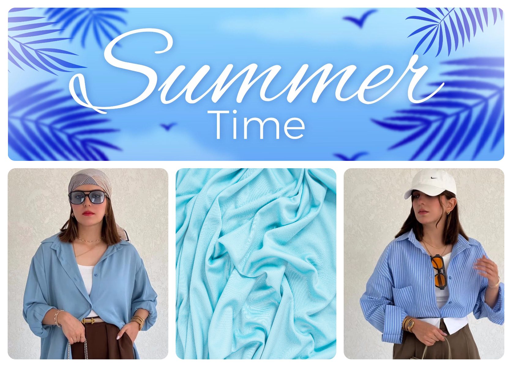 رنگ ترند آبی روشن